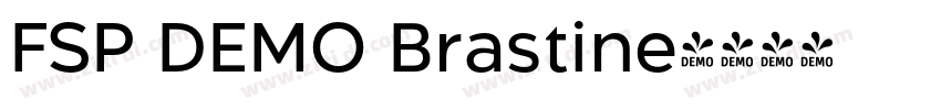 FSP DEMO Brastine字体转换 FSP DEMO Brastine字体转换